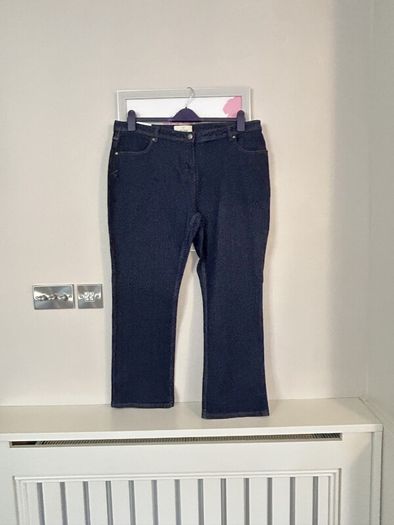 Brand-new Straight Leg Indigo Jeans Size: UK 20 / EU 48