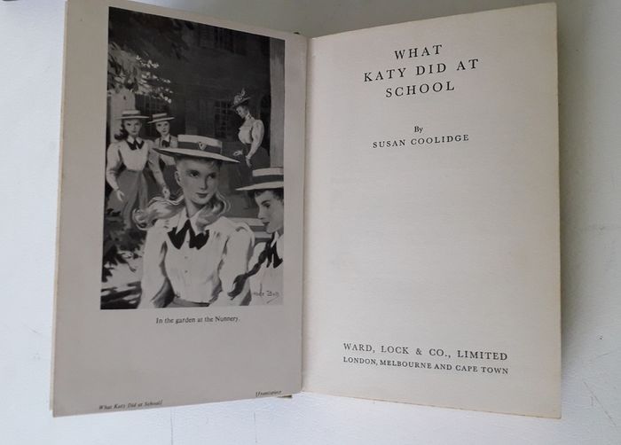 Old Book - What Katy Did At School