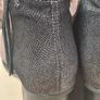Women's Amy Huberman Bourbon Ankle Boots Heels Grey Leather Suede Size Uk 6 Eu 39 Image 9