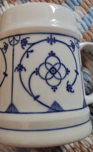 Vintage Bavarian Beer Stein - Schwarzenbach 1989