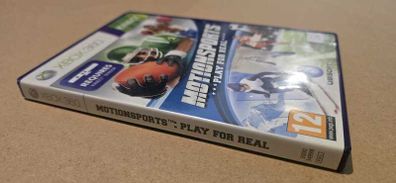 XBOX360 Xbox 360 Kinect Motionsports Play For Real - With Manual