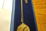 Vintage R.A.F.A. Medallion Necklace Royal Air Force Association