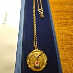 Vintage R.A.F.A. Medallion Necklace Royal Air Force Association