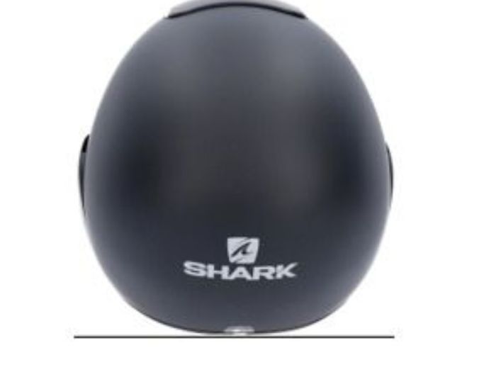 Shark Street Drak Motorbike Helmet, matt Black - Size M (57-58)