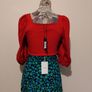 Red Crop Top, New With Tags Image 6