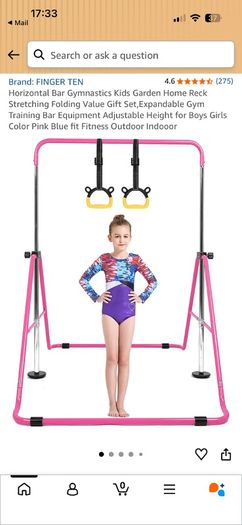 Gymnastics Bar