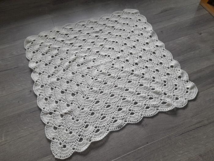 Handmade christening blankets