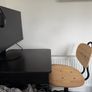 Wooden Desk Chair height adjustable Image 6