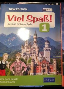 Junior Cycle German 1st year book, workbook and cd's.