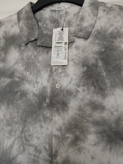 New M&S boys shirt size 13-14 years