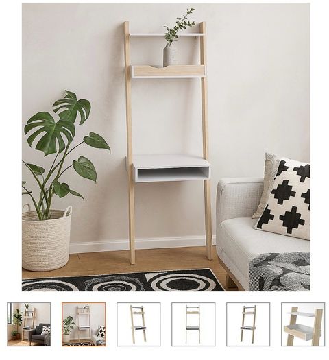 Ladder Desk Shelf