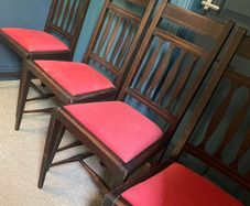 Arts and crafts dining chairs