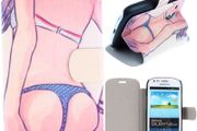 Case Cover Design Patterned For Samsung i8190(S3mini) Leather Stylish Magnetic