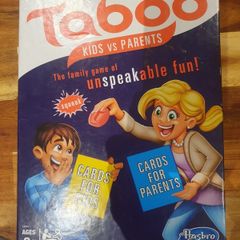 Taboo adults versus children