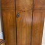 Mid century dressing table, ladies wardrobe, gents wardrobe and double bed. Image 2