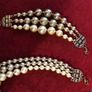 pearl necklace and bracelet set Image 7