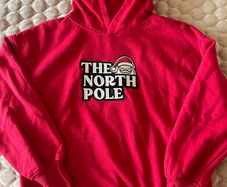 The North Pole Hoodie Age 8-9