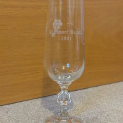Duiske Irish Handcut Crystal Champagne Flute Baltimore Regatta 1991