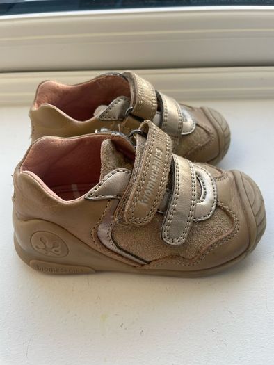 2 Pairs of Biomecanics Baby Girl Shoes