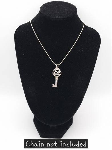 Vintage Sterling Silver 21st birthday Lucky Key Charm