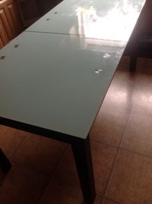 Glass table