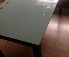 Glass table