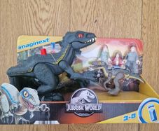 BRAND NEW Jurassic World Imaginext Final Confrontation Dinosaur and Figure Pack