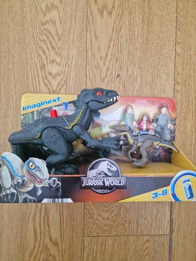 BRAND NEW Jurassic World Imaginext Final Confrontation Dinosaur and Figure Pack