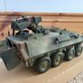 Built 1/35 Italeri US Marine Corps USMC LAV-AT OIF Operation Iraqi Freedom Piranha II Image 5