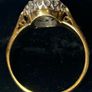 18k Gold Diamond Cluster Ring Image 3