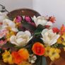 Artificial flower basket Image 9