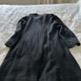 Betty Jackson Black 60% Wool Black Coat UK 12 Image 5