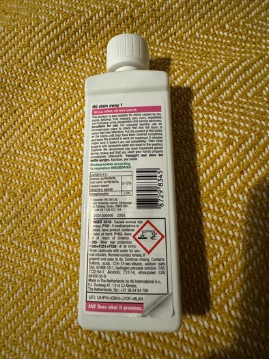 stain remover