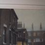 Marc Grimshaw - Original Pastel of - Children In A Rainy Street - Signed Image 5