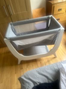 Schnuggle air bedside crib