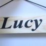 Door Kennel Wooden Hanging Sign Plaque with dog puppy name Image 3