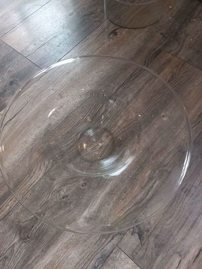 Large glass bowl