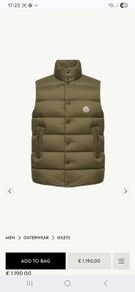 Bodywarmer - Authentic Moncler Gilet
