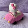 Hello Kitty Mini Car Plush Phone Holder Image 2