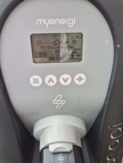MyEnergy Zappi 7kW Tethered EV charger