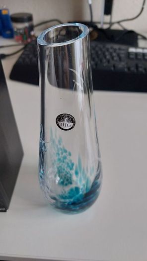 Glass Vase - Handcut glass vase made in Waterford