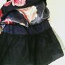 A very stunning navy and pink dressy dress Image 4