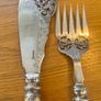Antique Sheffield Fish Server Image 2