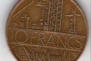 France 10 Francs coin