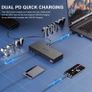 WAVLINK USB-C Quad Display 4K Universal Dock WL-UG69PD8 Pro Docking Station 180w Apple dell Lenovo Image 2