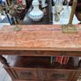 Antique Walnut Buffet / Sideboard with Marble Top Image 3