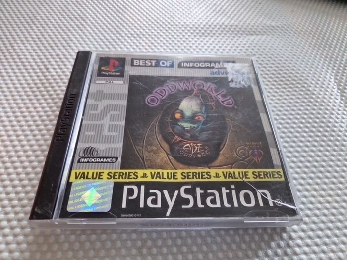 Oddworld Abe s Oddysee PlayStation1 Ps1 PlayStation2 Ps2 Games Original