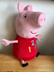 Big talking Peppa plush