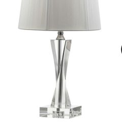 Galway crystal lamp