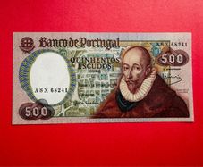 Portugal.  500   Escudos  1979   Pick 177  ( uncirculated )